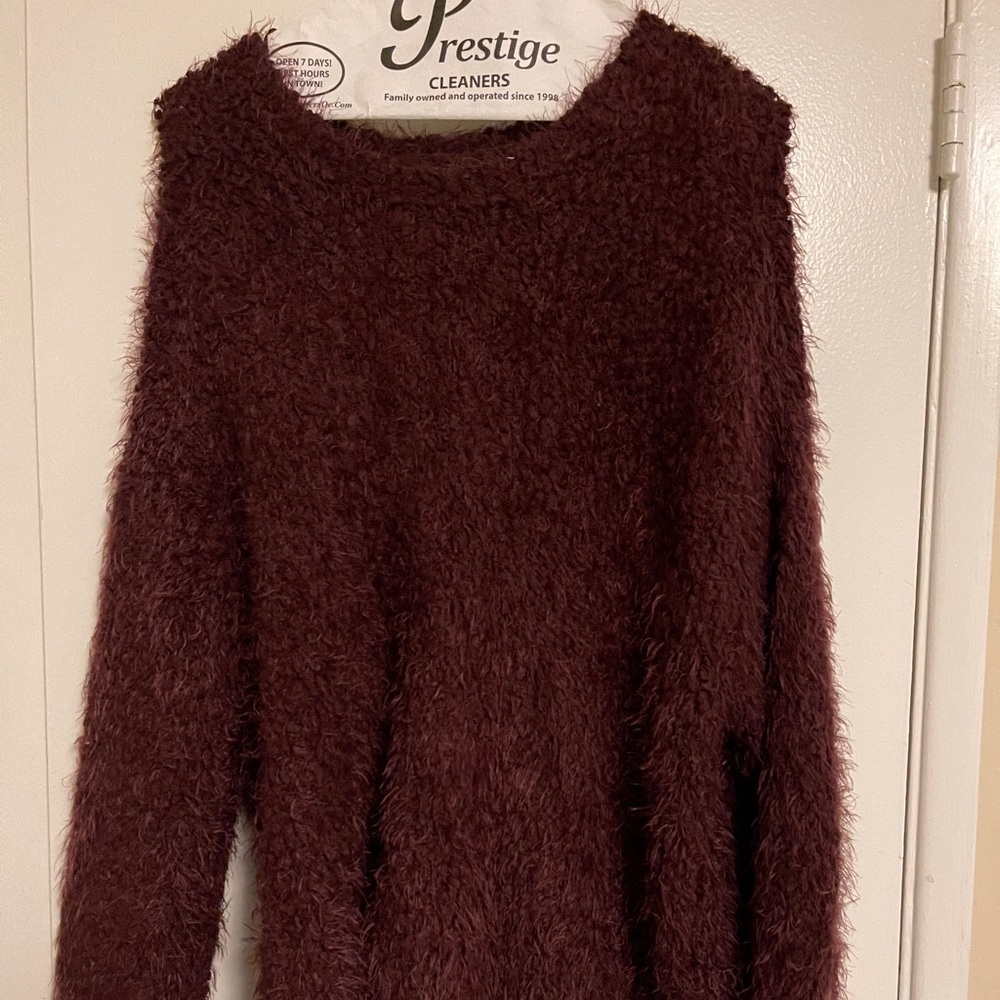 PACSUN FUZYY LONG SLEEVE